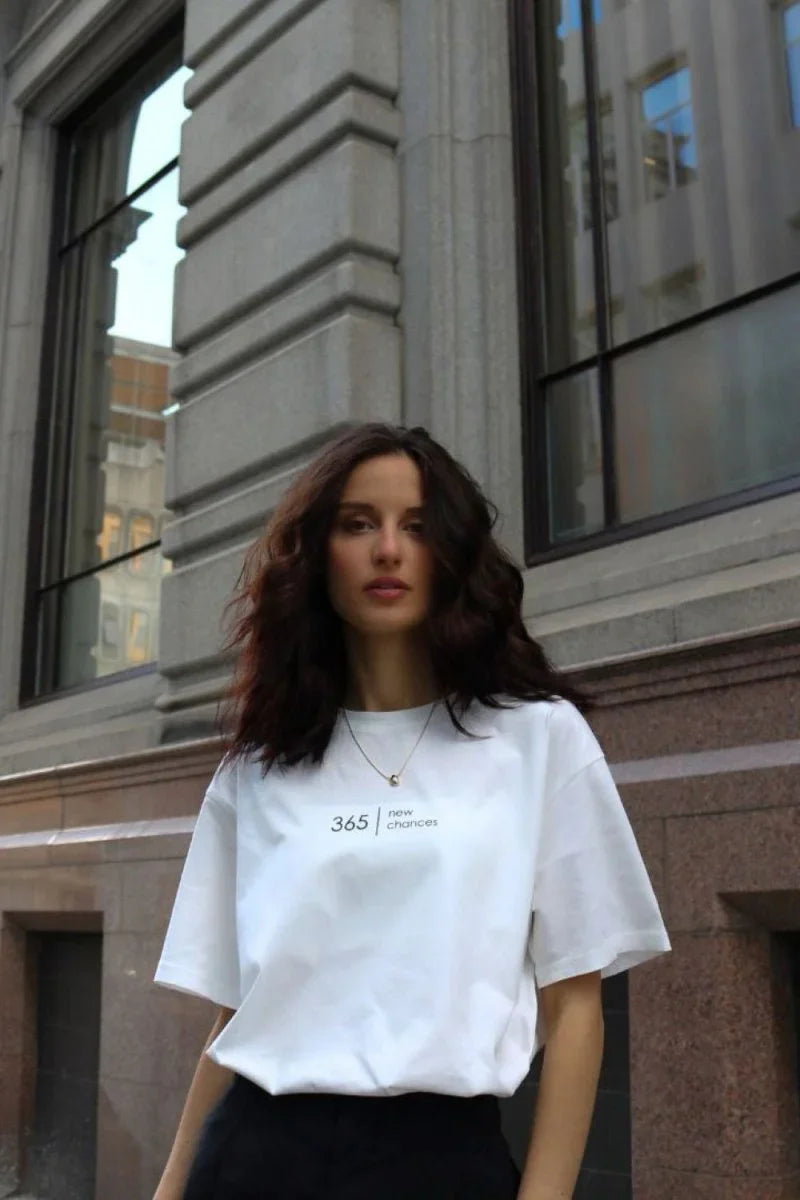 365 new chances tshirt - MIMHI MAISON