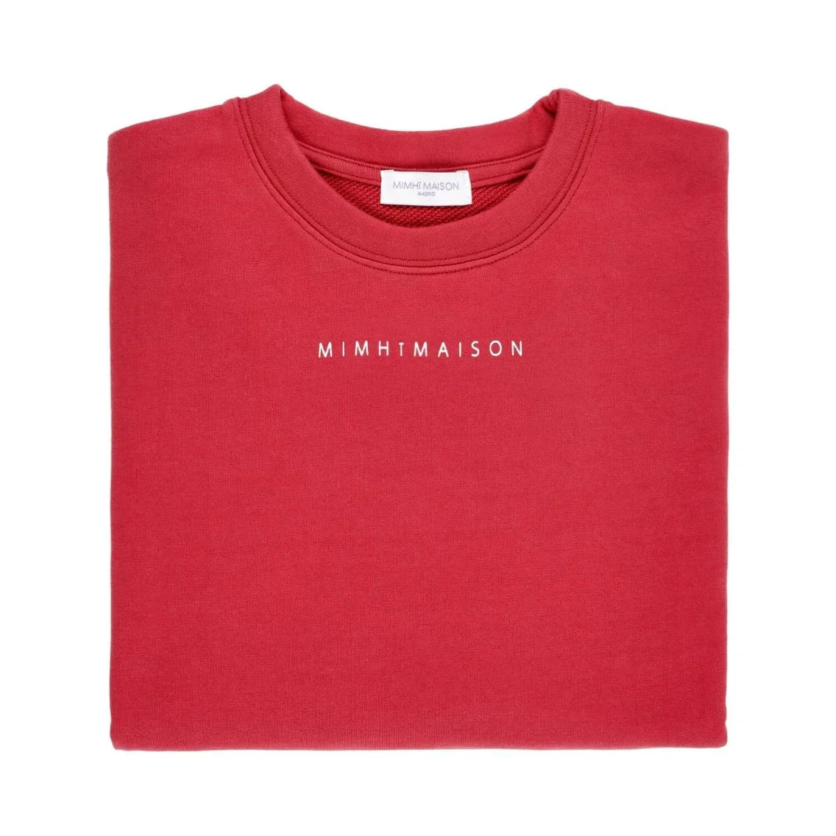 Crewneck Elle Sweatshirt – Strawberry - MIMHI MAISON