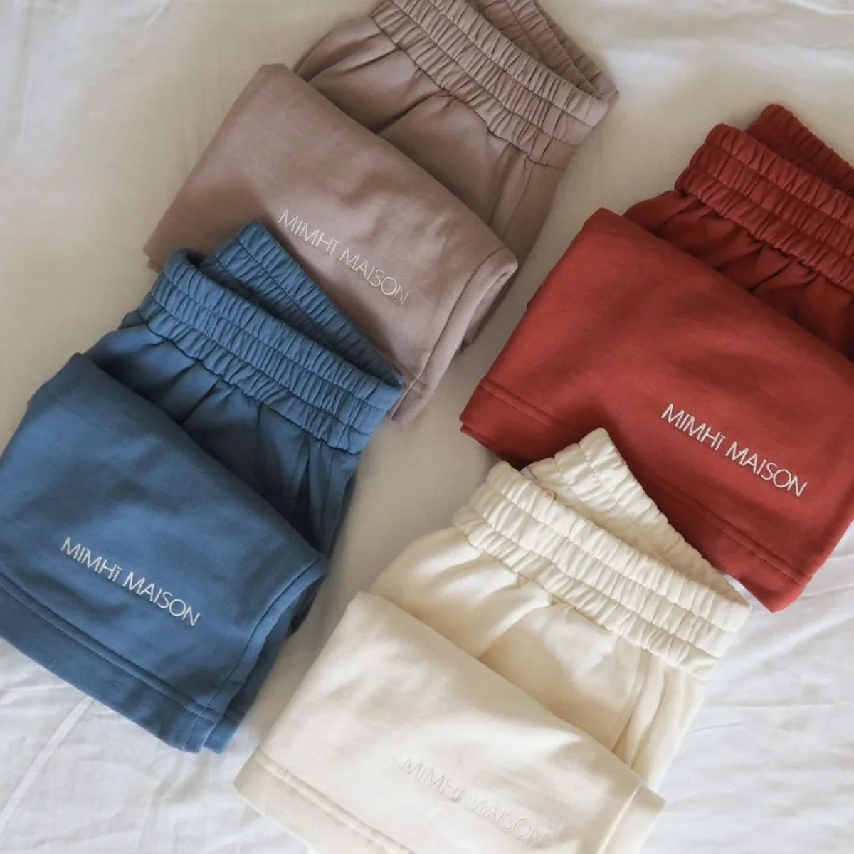 Organic Cotton Shorts - Nude - MIMHI MAISON