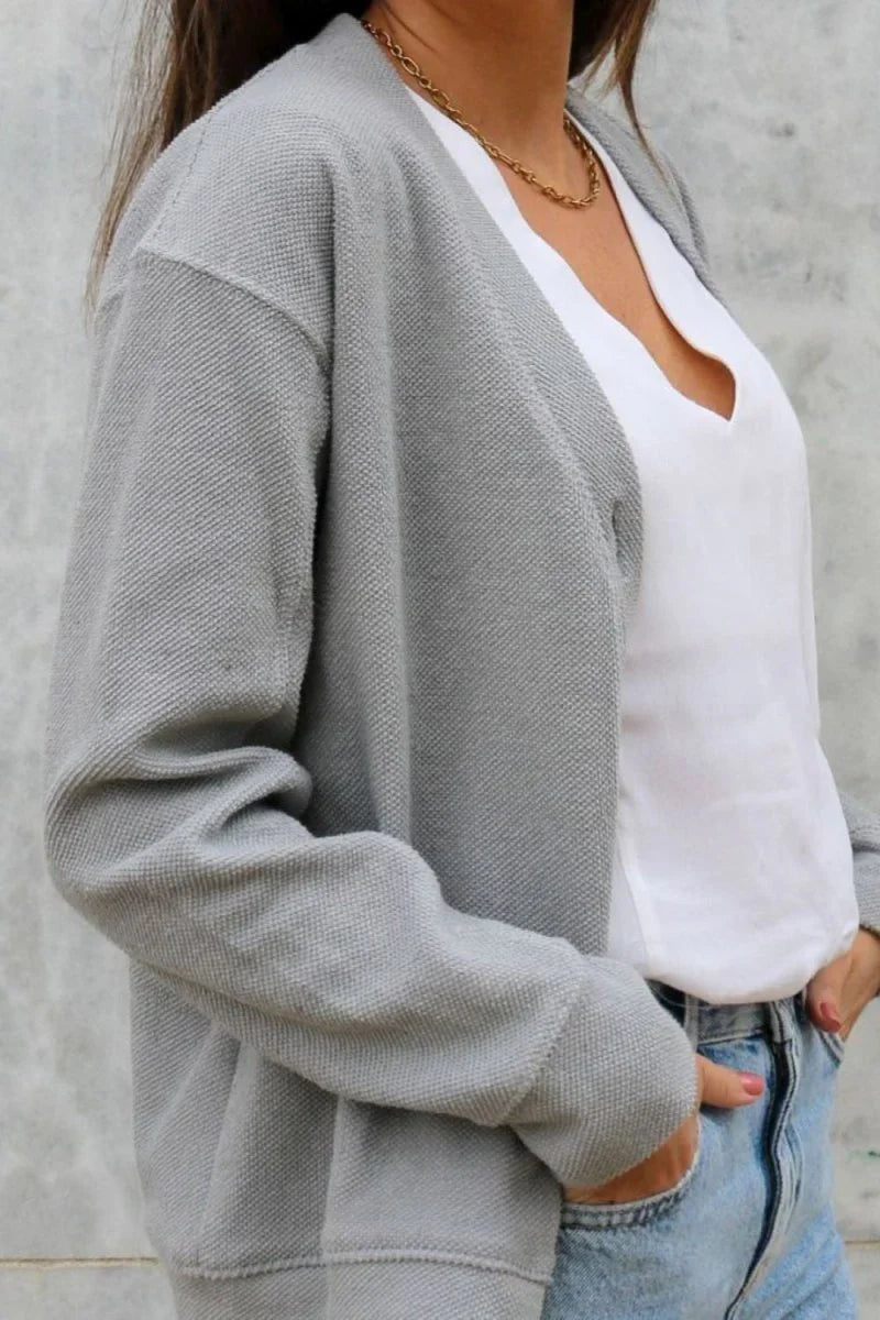 Rosie Cardigan - Grey - MIMHI MAISON