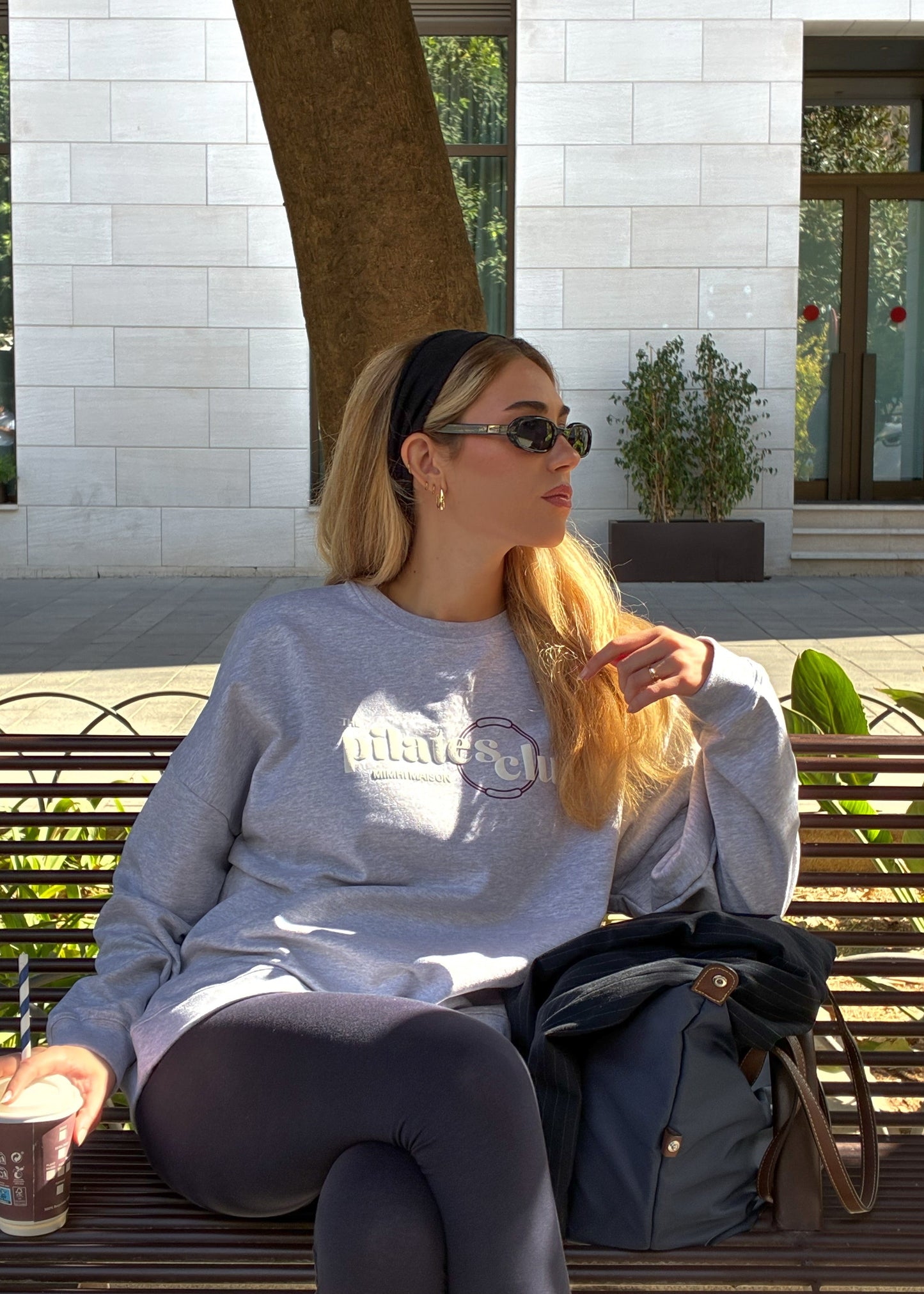 Pilates Club Oversized Sweatshirt