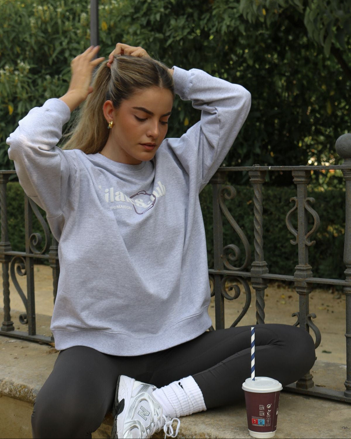Pilates Club Oversized Sweatshirt