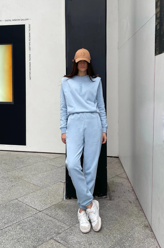 Lauper Jogger Pants – Light Blue