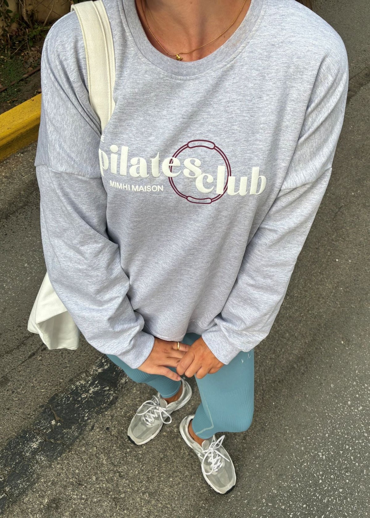 Pilates Club Oversized Sweatshirt