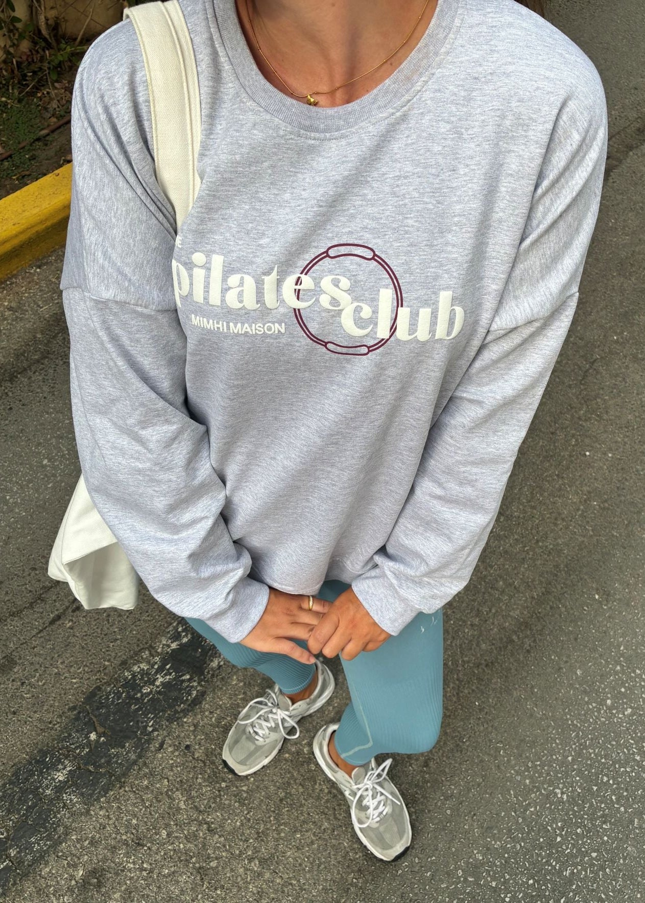 Pilates Club Oversized Sweatshirt