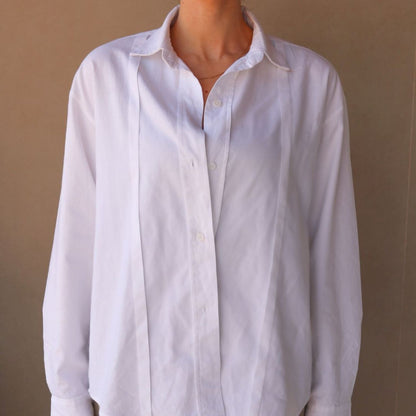 Camisa Leah abotonada con tapetas 