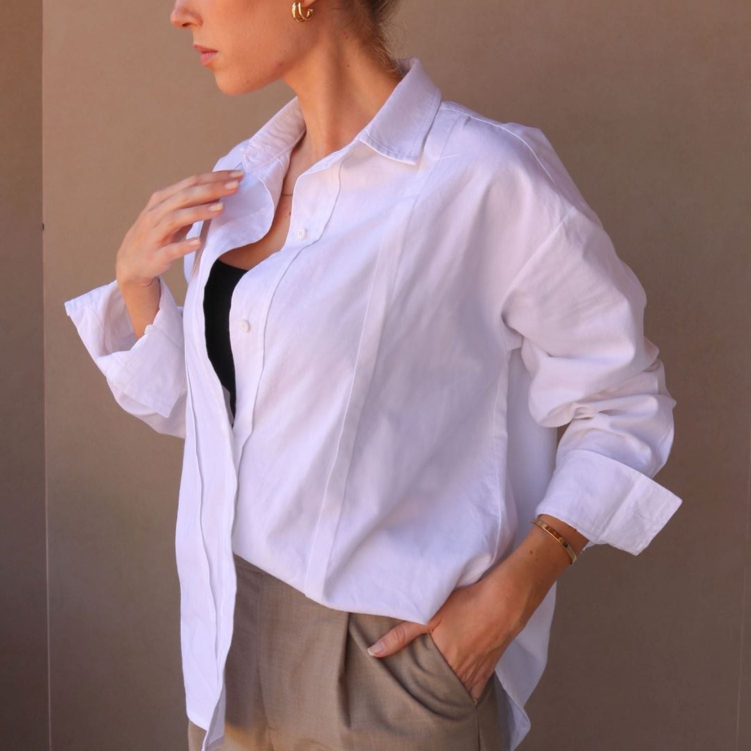 Camisa Leah de algodón orgánico