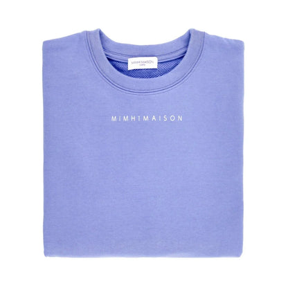 Crewneck Elle Sweatshirt – Lavender - MIMHI MAISON
