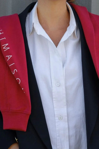 Crewneck Elle Sweatshirt – Strawberry - MIMHI MAISON