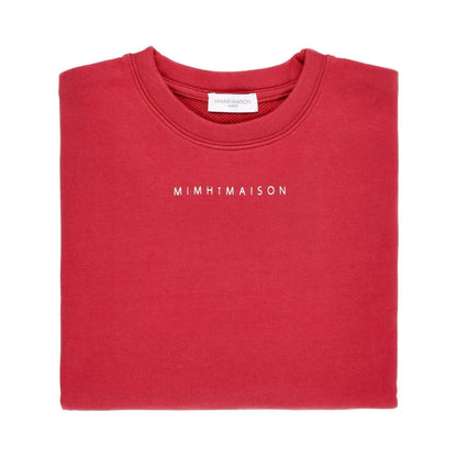 Crewneck Elle Sweatshirt – Strawberry - MIMHI MAISON