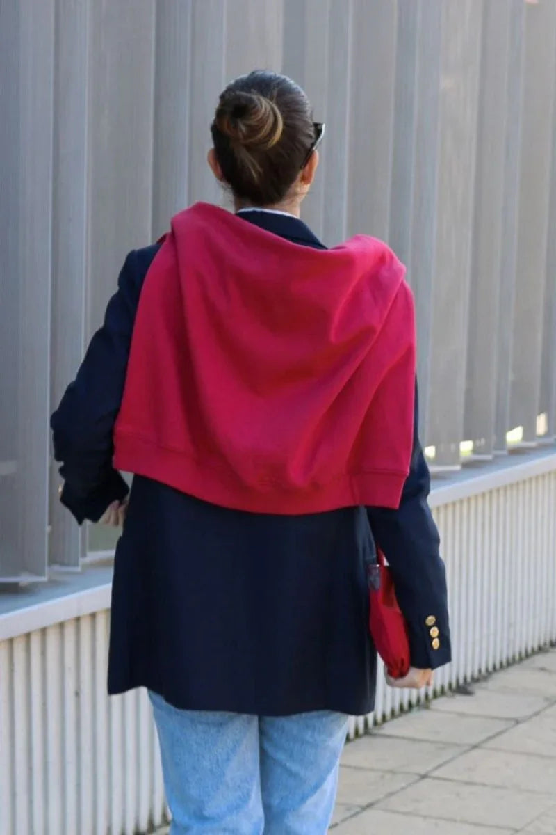 Crewneck Elle Sweatshirt – Strawberry - MIMHI MAISON