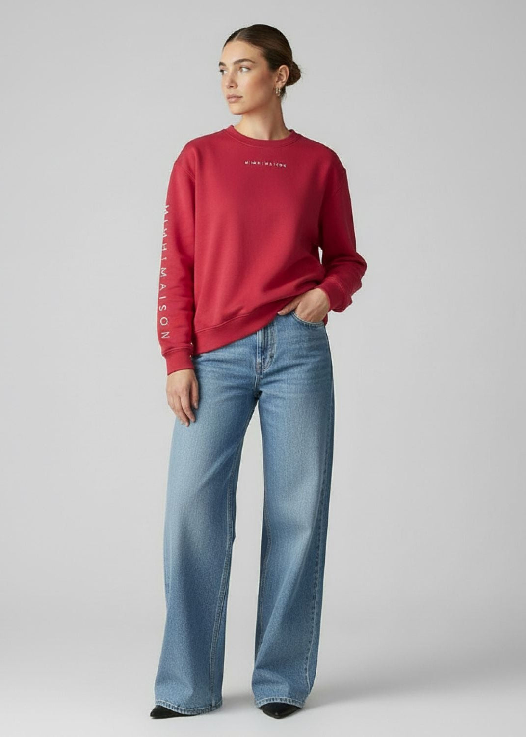 Crewneck Elle Sweatshirt – Strawberry