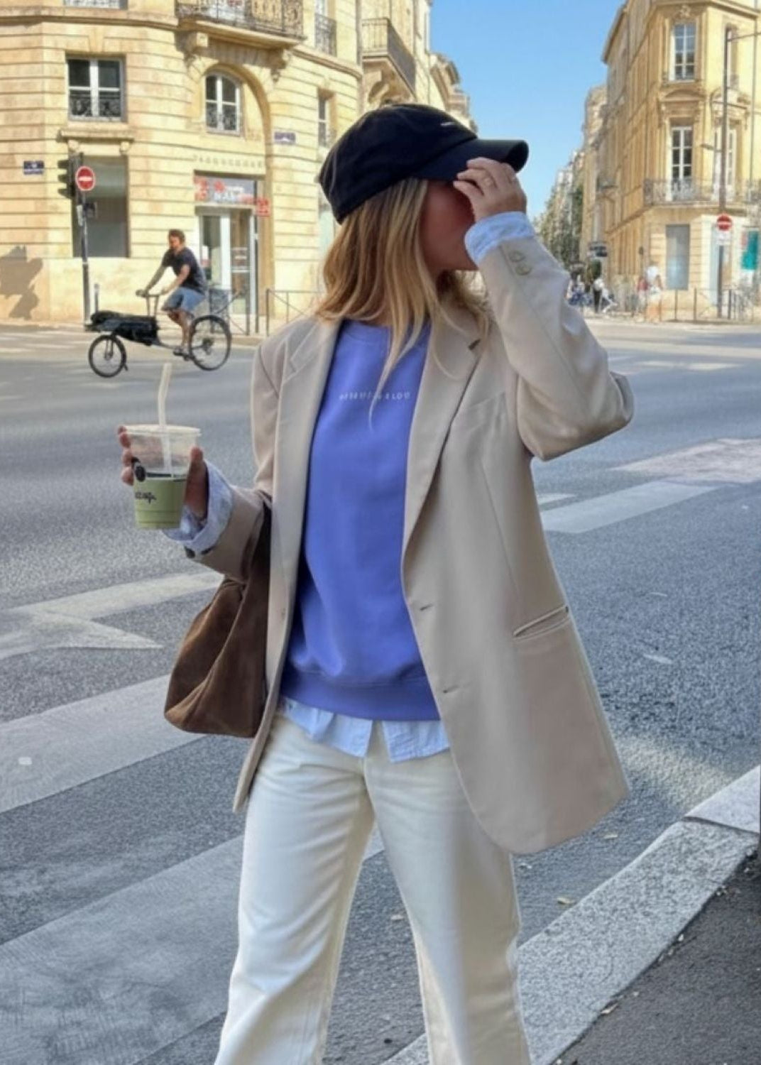 Crewneck Elle Sweatshirt – Lavender