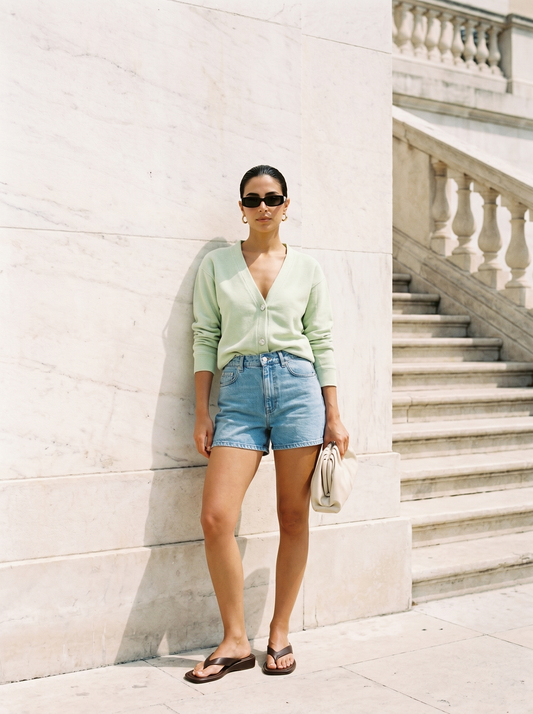 Rosie Cardigan - Mint