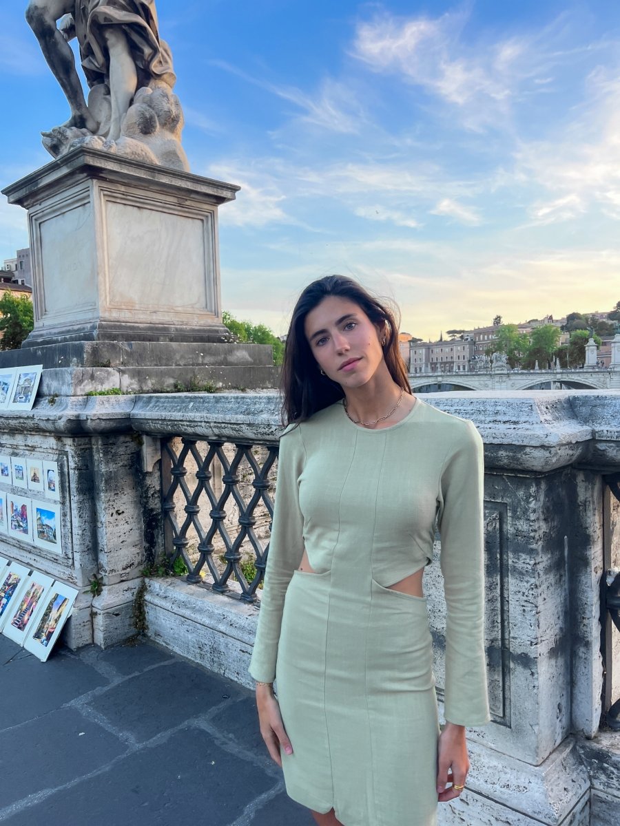 Mia Dress - White - MIMHI MAISON