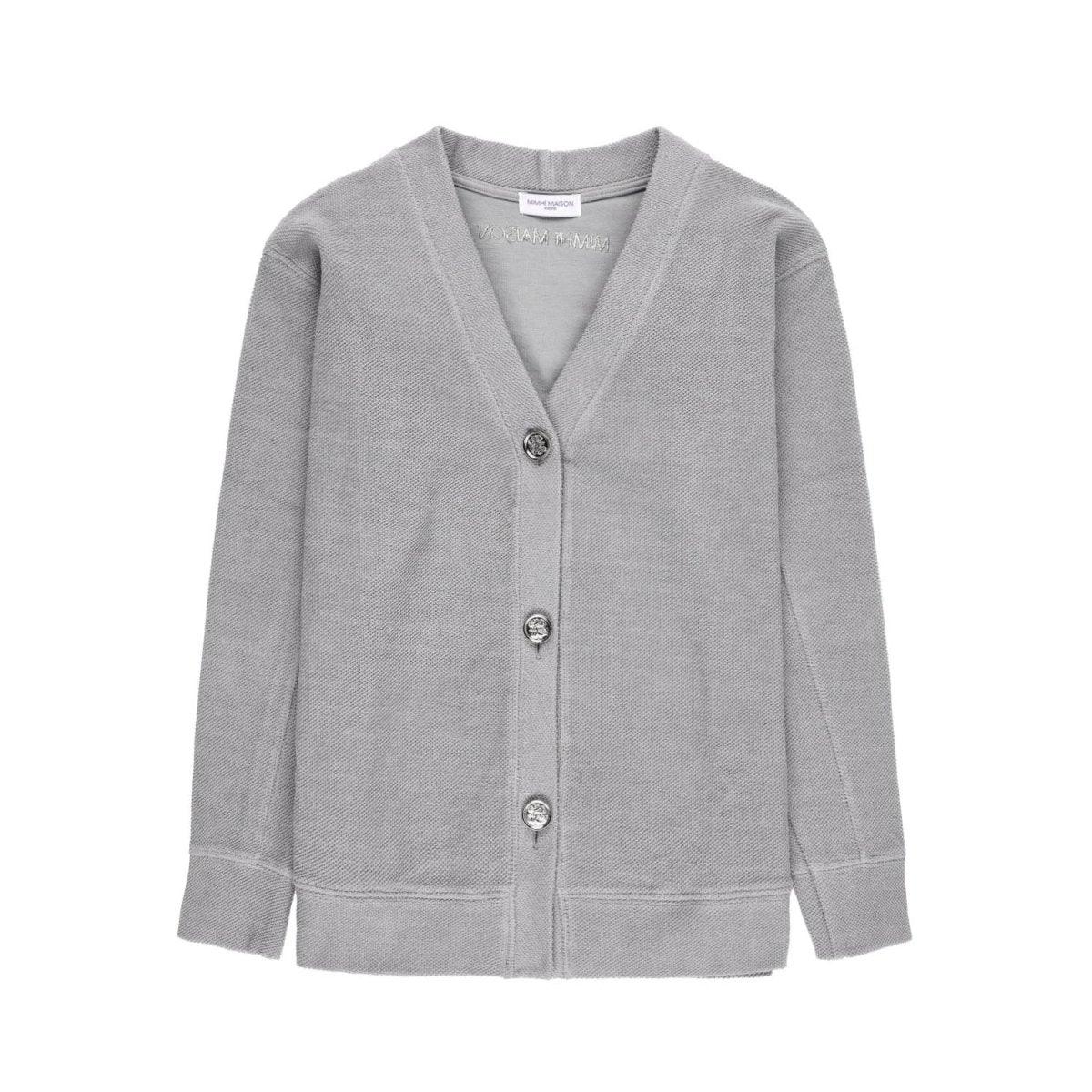 Rosie Cardigan - Grey - MIMHI MAISON
