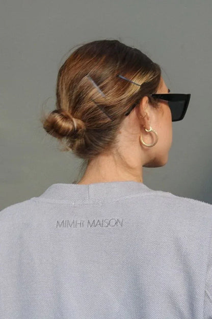 Rosie Cardigan - Grey - MIMHI MAISON