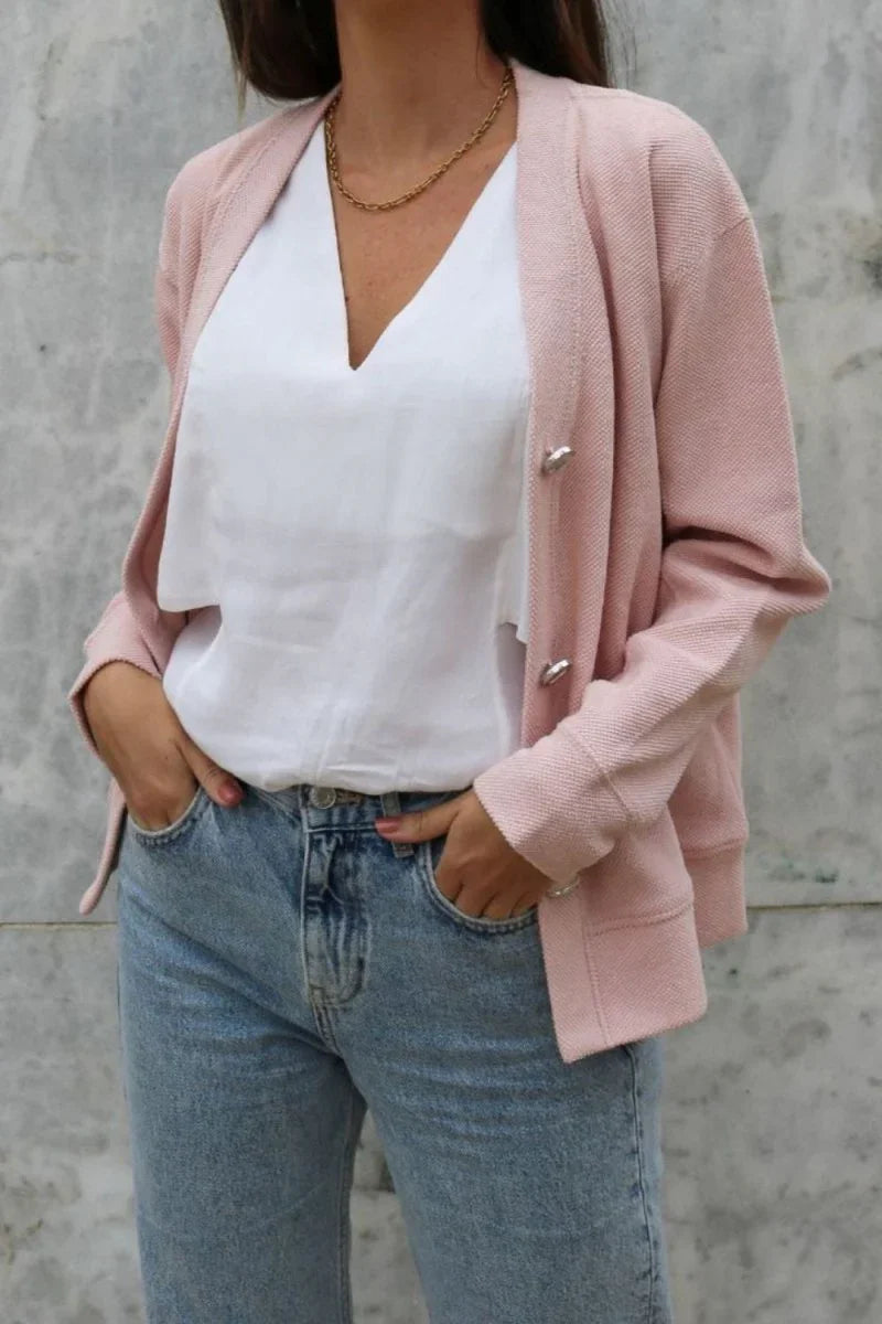 Rosie Cardigan - Pink - MIMHI MAISON