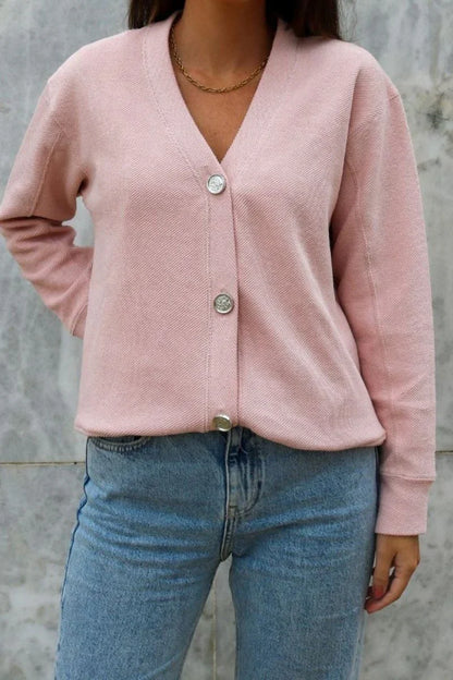 Rosie Cardigan - Pink - MIMHI MAISON